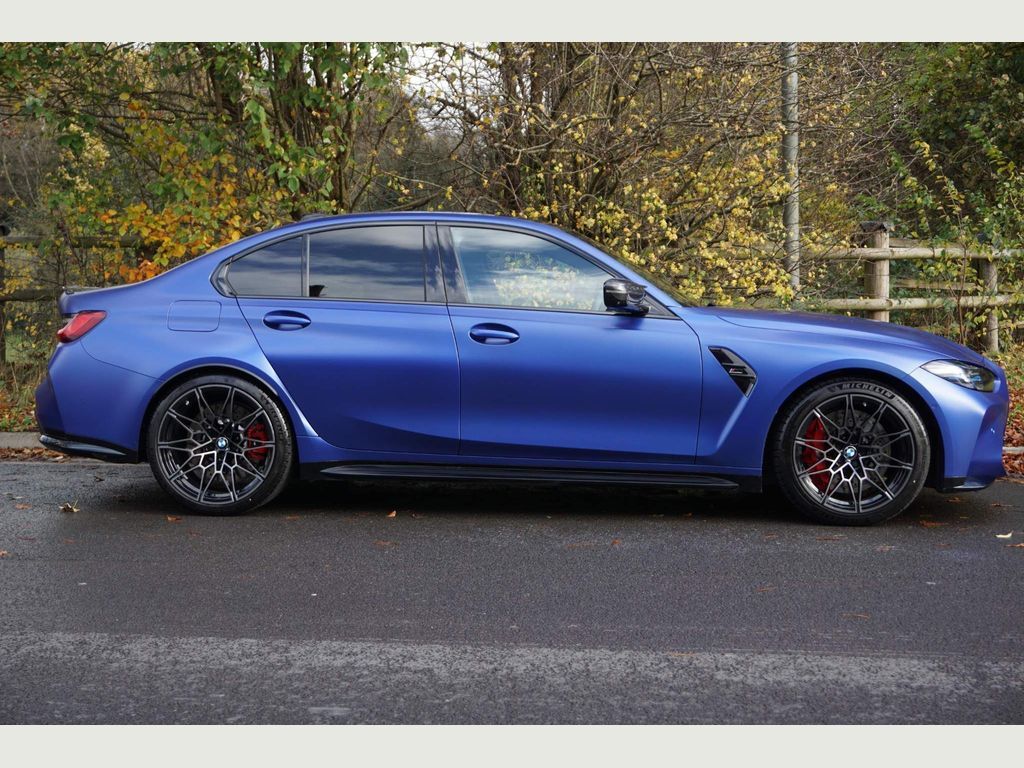 BMW M3 3.0 Biturbo Competition Steptronic S S Blue #4