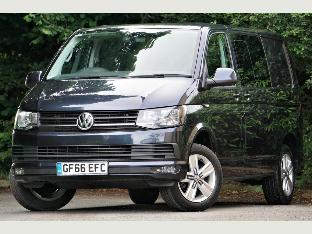 Volkswagen Transporter 2.0 Tdi T32 Bluemotion Tech Highline Crew Van Dsg Blue