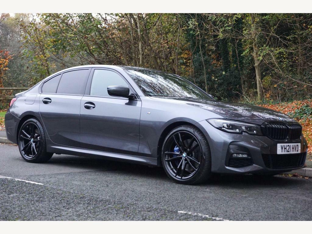 BMW 3 Series 2.0 318D Mht M Sport Euro 6 S S YH21HVD Grey #2