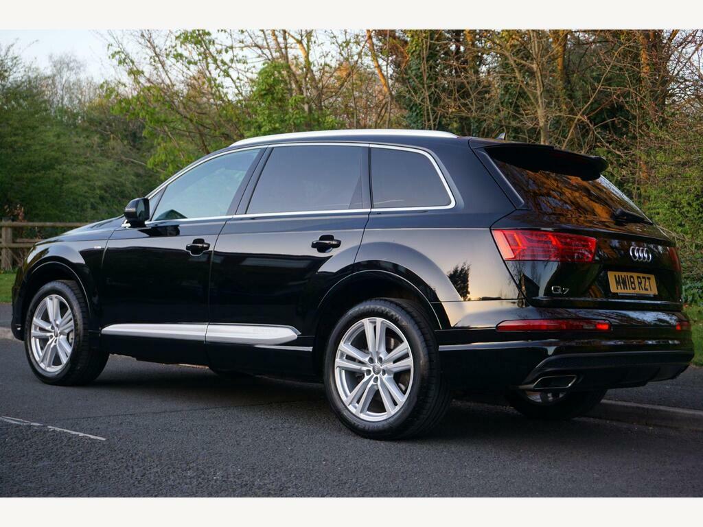 Audi Q7 3.0 Tdi V6 S Line Tiptronic Quattro Euro 6 S S MW18RZT Black #3