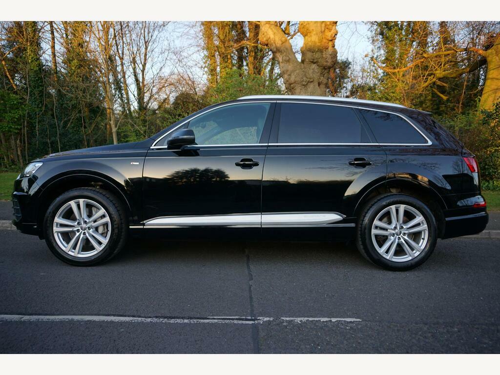 Audi Q7 3.0 Tdi V6 S Line Tiptronic Quattro Euro 6 S S MW18RZT Black #4