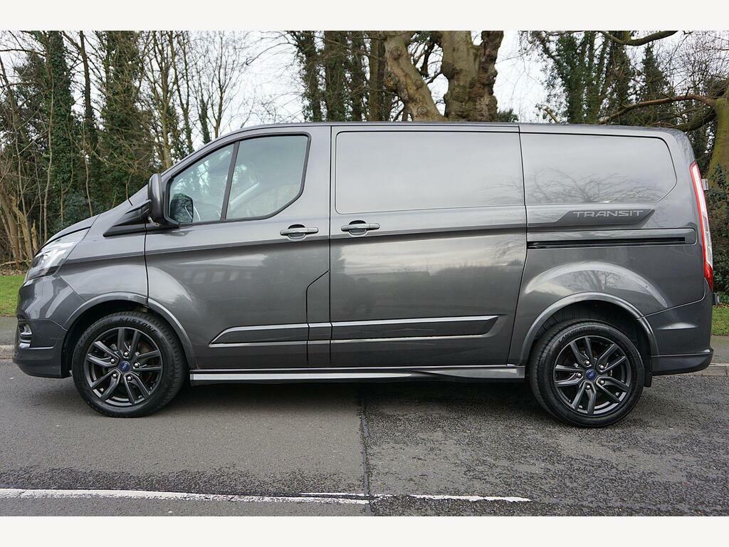 Ford Transit Custom 2.0 290 Ecoblue Sport L1 H1 Euro 6 S S GY69KVC Grey #4