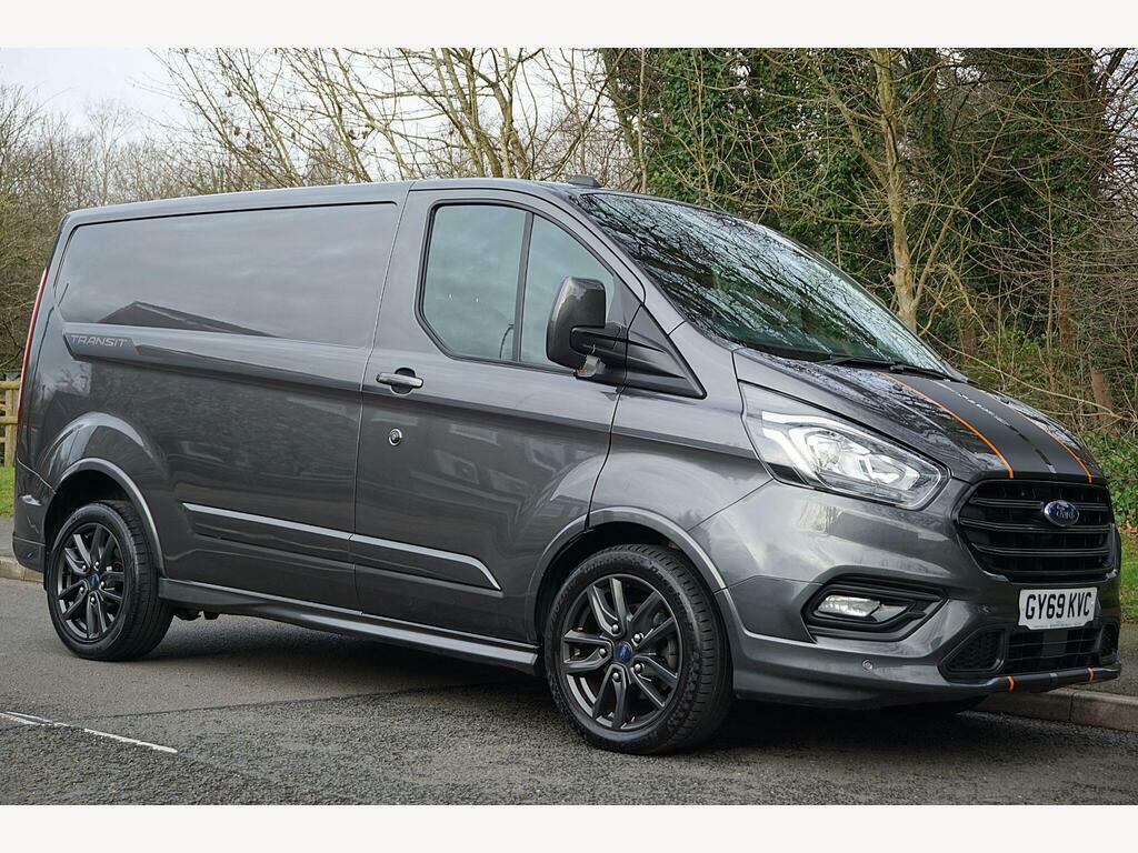 Ford Transit Custom 2.0 290 Ecoblue Sport L1 H1 Euro 6 S S GY69KVC Grey #2