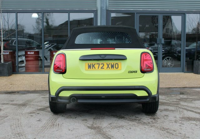 Mini Convertible 1.5 Cooper Exclusive Convertible Steptr WK72XWO Yellow #5