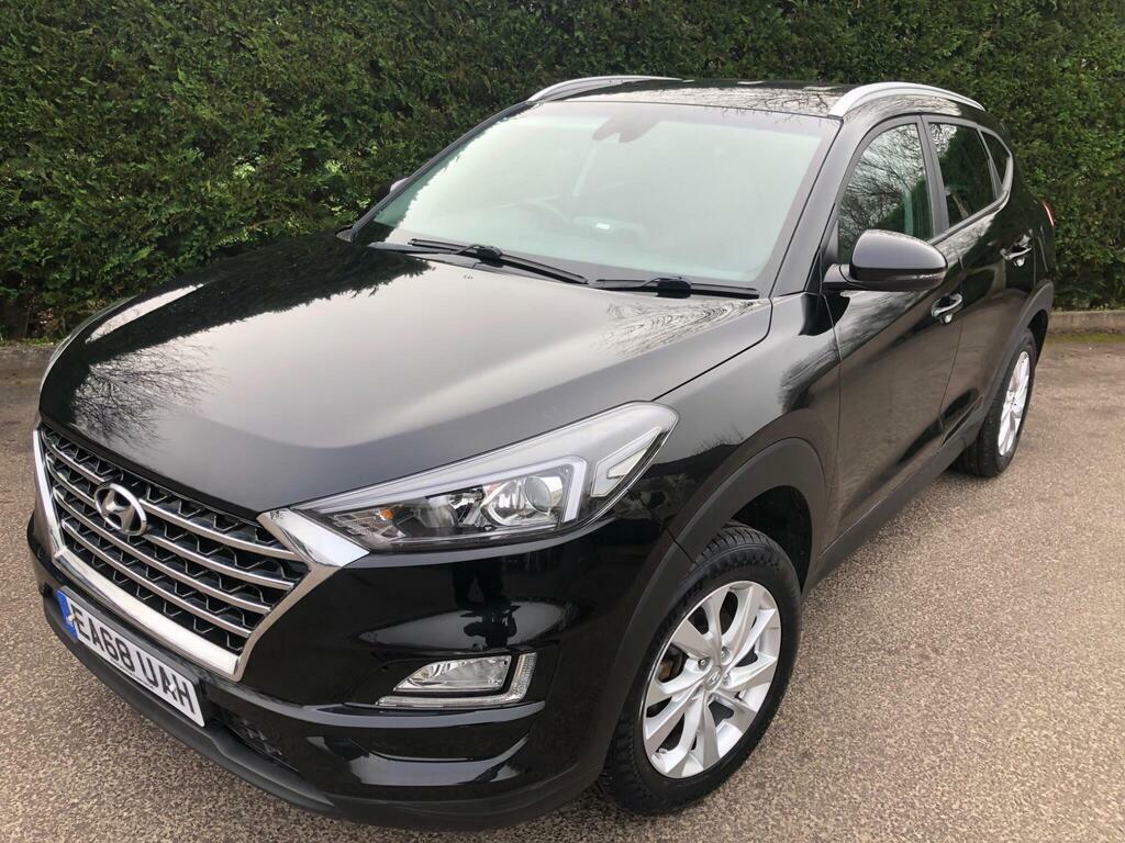 Hyundai Tucson 1.6 Gdi Se Nav Euro 6 S S EA68UAH Black #2