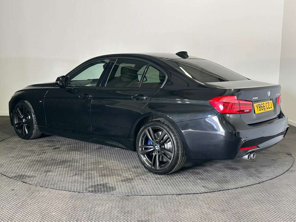 BMW 3 Series 3.0 335D M Sport Saloon Xdrive Eur YB66CZJ Black #5