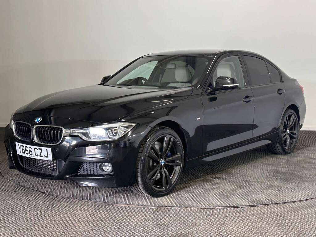 BMW 3 Series 3.0 335D M Sport Saloon Xdrive Eur YB66CZJ Black #3