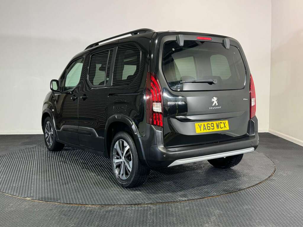 Peugeot Rifter 1.5 Bluehdi Gt Line Standard Mpv Eat Eu YA69WCX Black #4