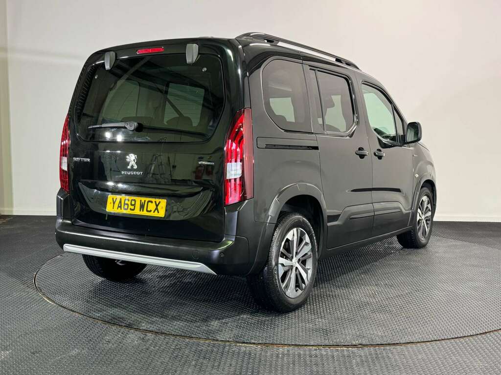 Peugeot Rifter 1.5 Bluehdi Gt Line Standard Mpv Eat Eu YA69WCX Black #6