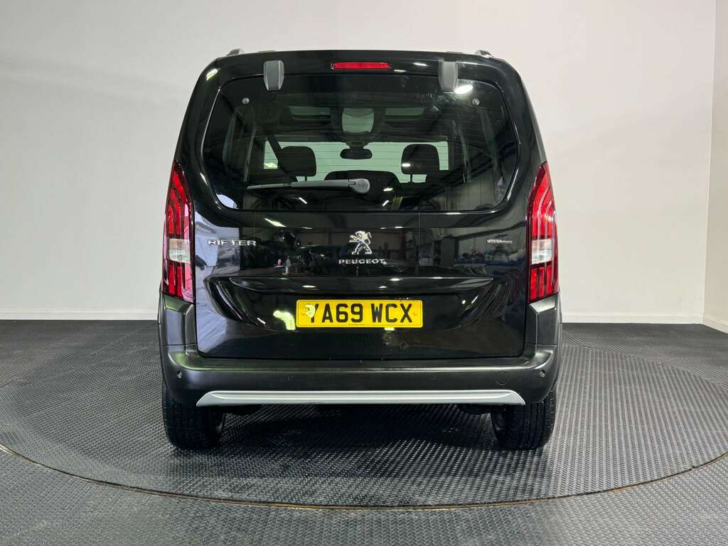 Peugeot Rifter 1.5 Bluehdi Gt Line Standard Mpv Eat Eu YA69WCX Black #5