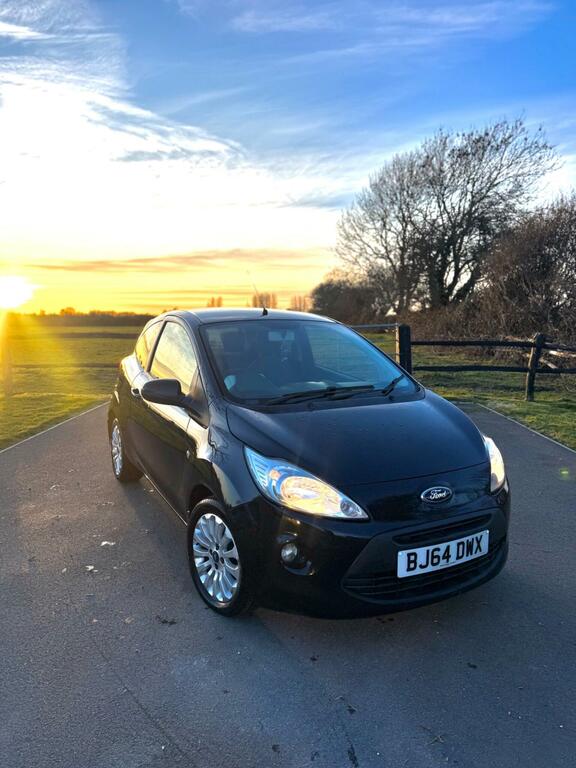 Ford KA 1.2 Zetec Euro 5 Ss 2014 Black