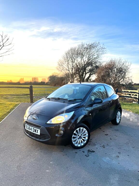 Ford KA 1.2 Zetec Euro 5 Ss 2014 BJ64DWX Black #4