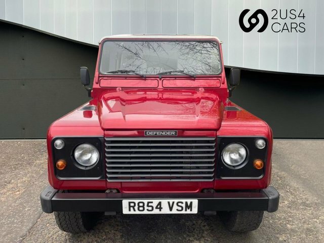 Land Rover Defender 90 2.5 County Station Wagon 300 Tdi Lhd Red #5