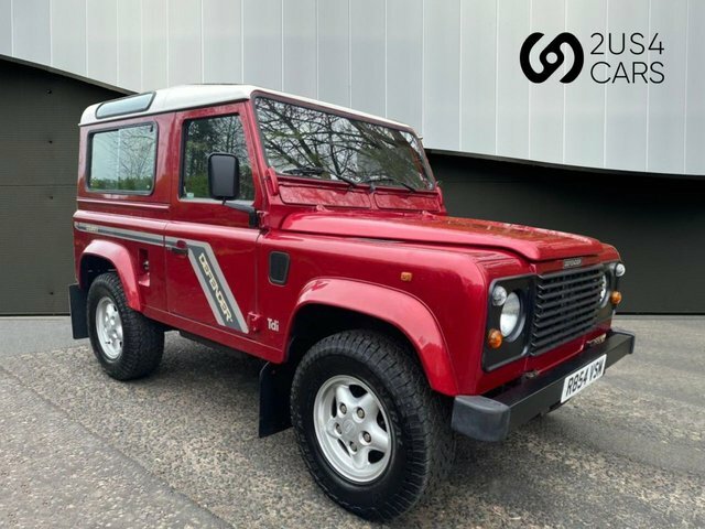 Land Rover Defender 90 2.5 County Station Wagon 300 Tdi Lhd Red