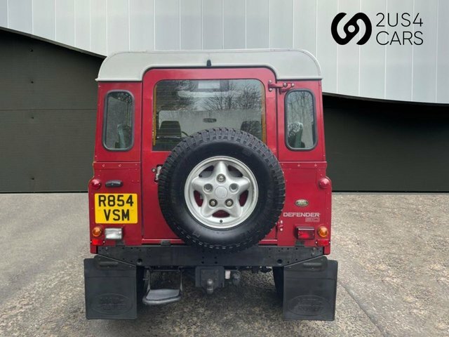 Land Rover Defender 90 2.5 County Station Wagon 300 Tdi Lhd Red #6