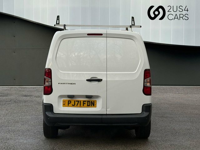 Peugeot Partner 1.5 Bluehdi 1000 Professional Premium Standard Pan PJ71FDN White #6