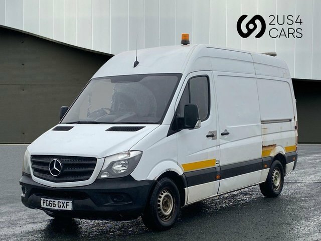 Mercedes-Benz Sprinter 2.1 314 Cdi Panel Van Rwd L2 21 PG66GXF White #2