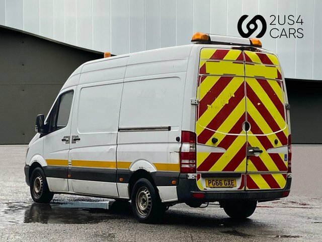 Mercedes-Benz Sprinter 2.1 314 Cdi Panel Van Rwd L2 21 PG66GXE White #4