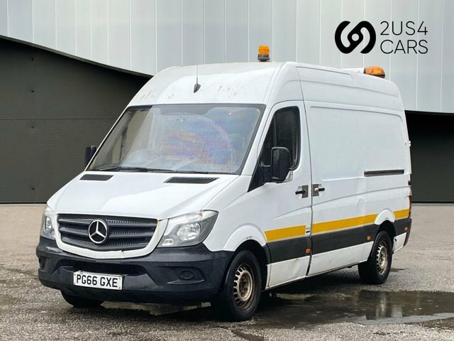 Mercedes-Benz Sprinter 2.1 314 Cdi Panel Van Rwd L2 21 PG66GXE White #2