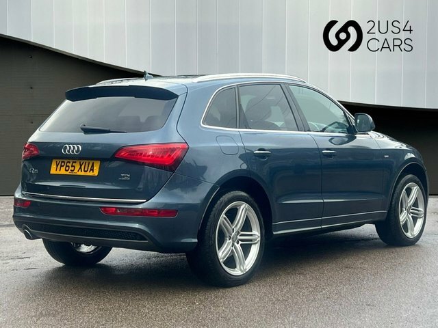 Audi Q5 2.0 Tdi S Line Plus Suv S Tronic Quattr YP65XUA Blue #2