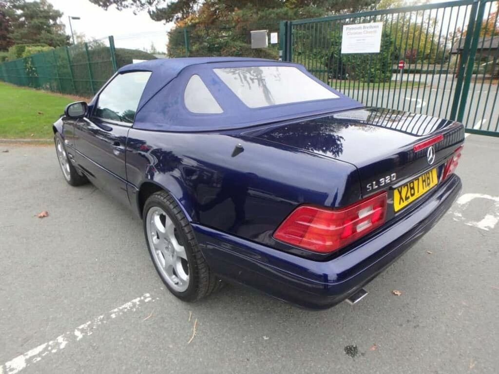 Mercedes-Benz SL Class Sl320 Convertible...only 23480 Miles Blue #5