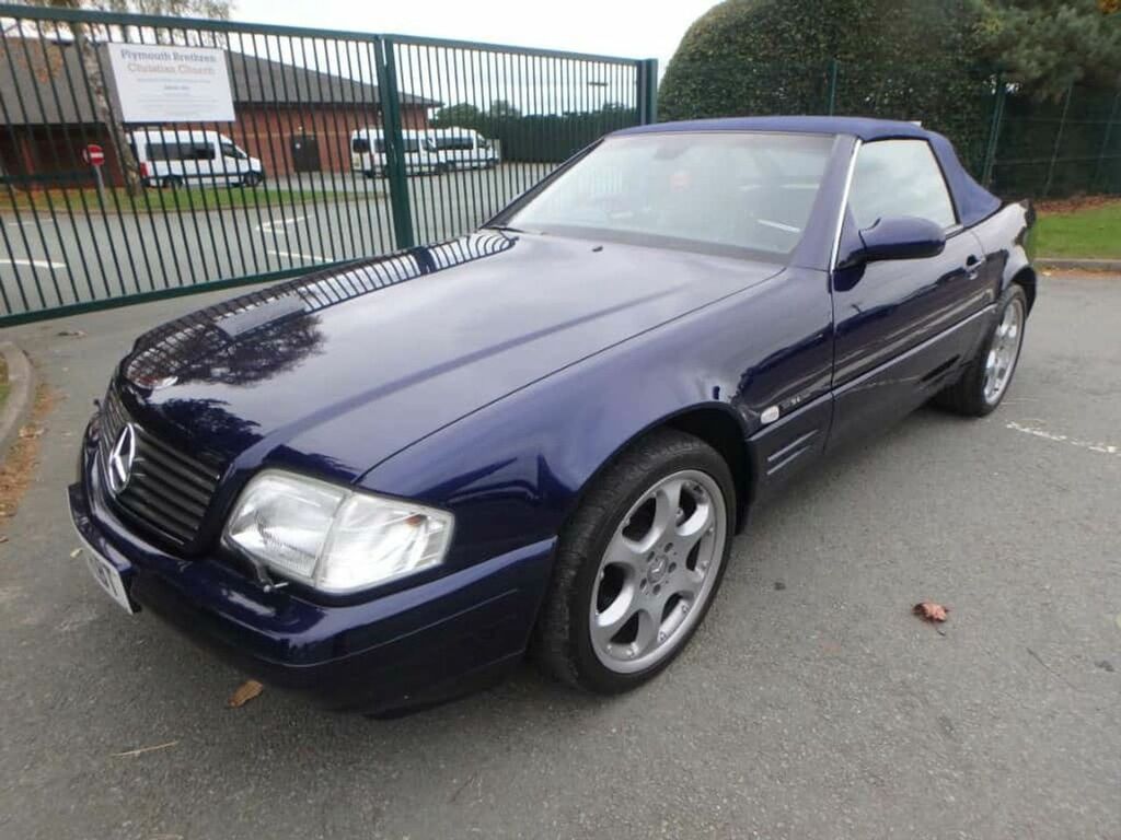 Mercedes-Benz SL Class Sl320 Convertible...only 23480 Miles Blue #3