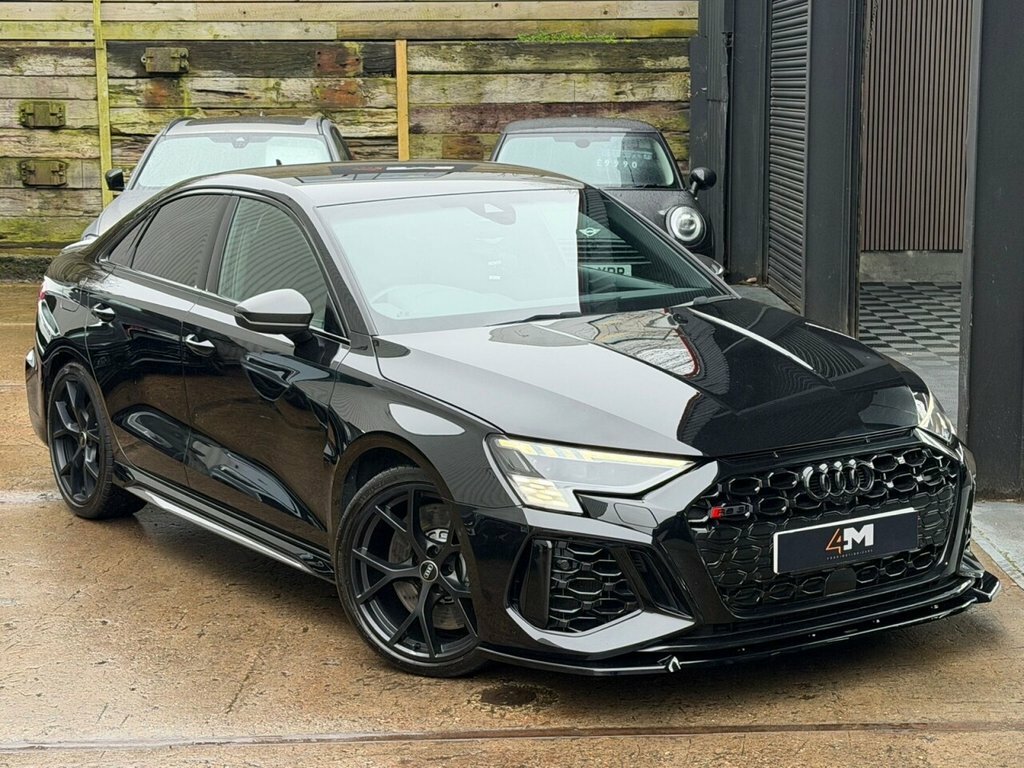 Audi RS3 2.5 Tfsi Carbon Black Saloon S Tronic Q SG22VHY Black #3