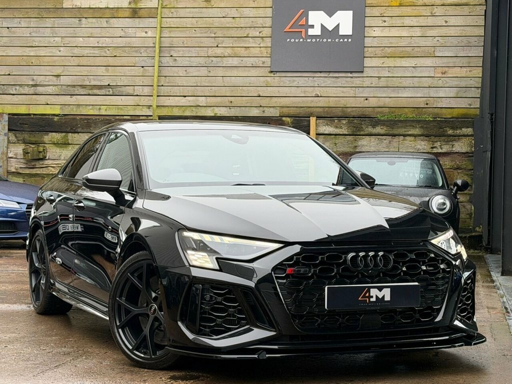 Audi RS3 2.5 Tfsi Carbon Black Saloon S Tronic Q SG22VHY Black #2