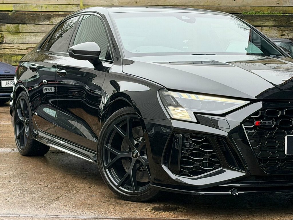 Audi RS3 2.5 Tfsi Carbon Black Saloon S Tronic Q SG22VHY Black #5