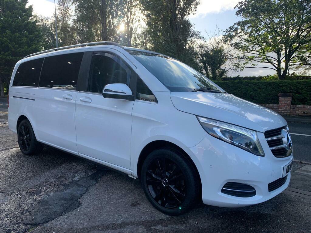 Mercedes-Benz V Class 2.2 V220d Sport G-tronic Euro 6 S S White