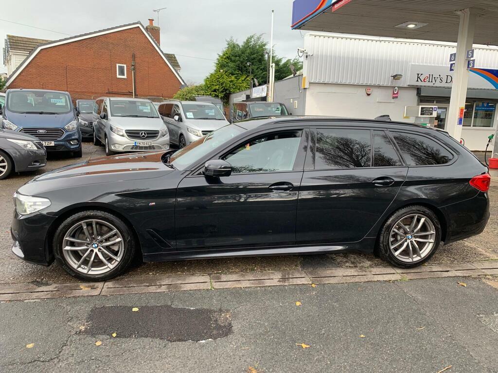 BMW 5 Series 2.0 520D Mht M Sport Touring Black