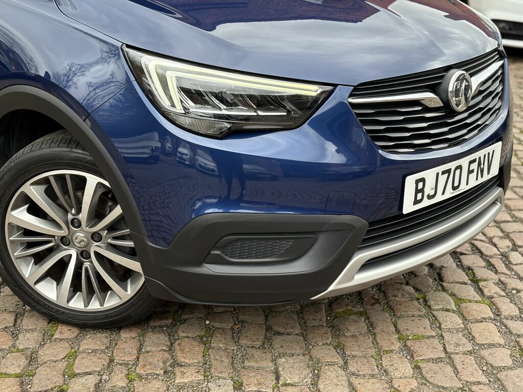 Vauxhall Crossland X 2020 1.2 Turbo Griffin Suv Euro BJ70FNV Blue #6
