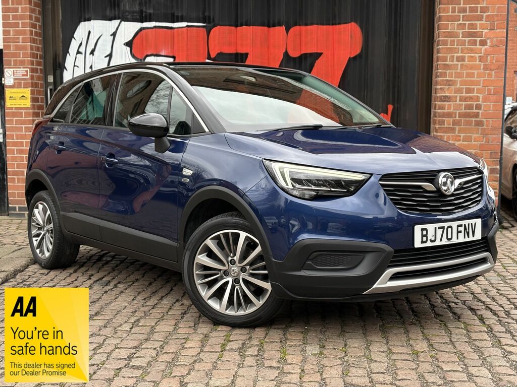 Vauxhall Crossland X 2020 1.2 Turbo Griffin Suv Euro Blue