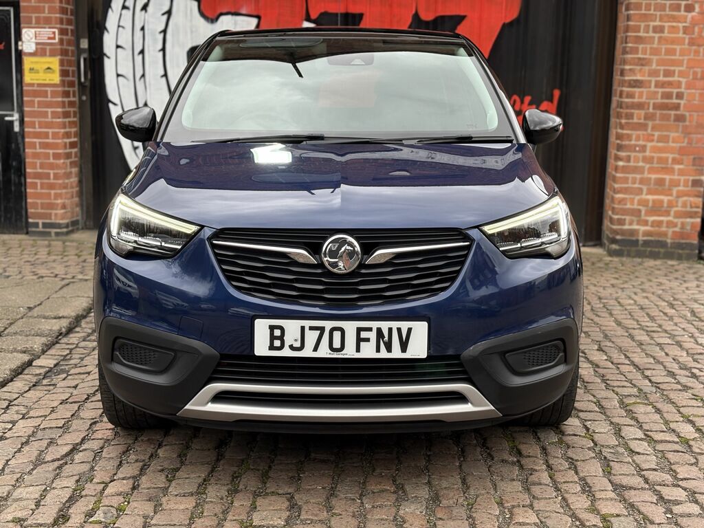 Vauxhall Crossland X 2020 1.2 Turbo Griffin Suv Euro BJ70FNV Blue #3