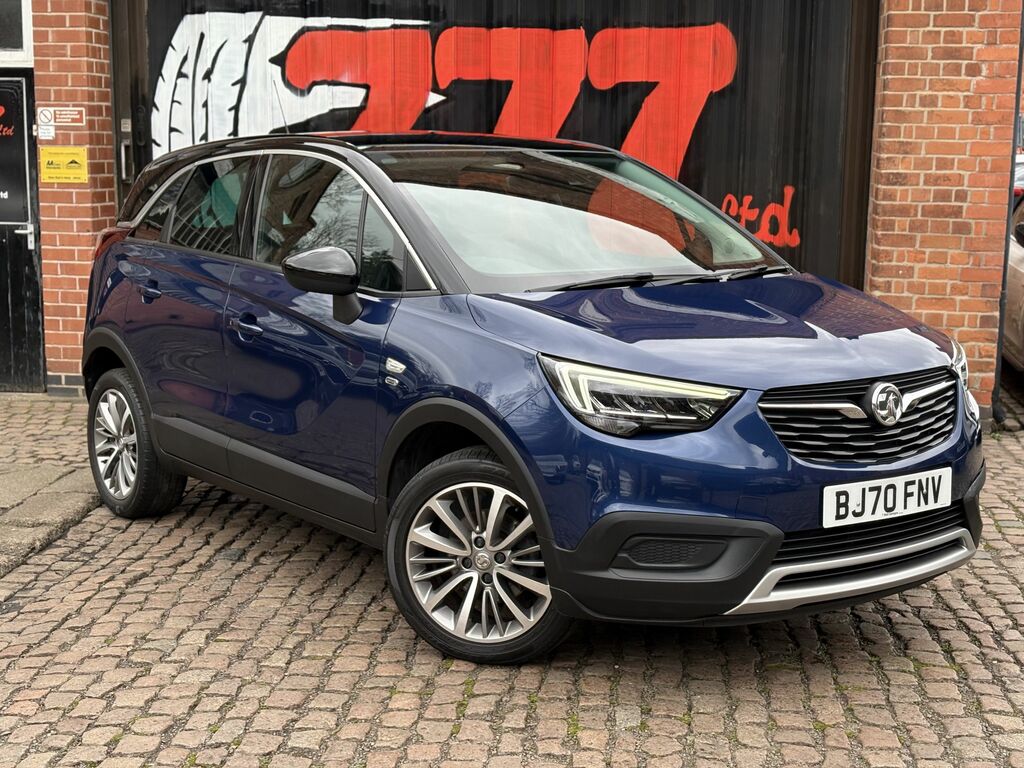 Vauxhall Crossland X 2020 1.2 Turbo Griffin Suv Euro BJ70FNV Blue #5