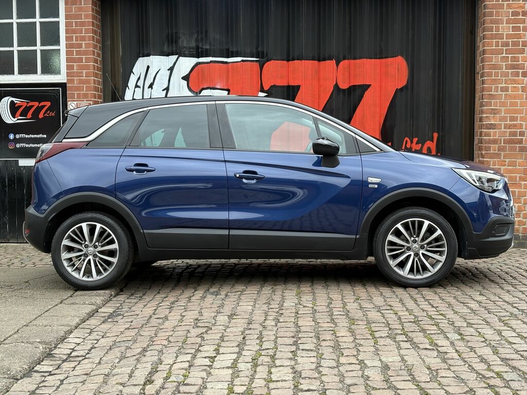 Vauxhall Crossland X 2020 1.2 Turbo Griffin Suv Euro BJ70FNV Blue #2