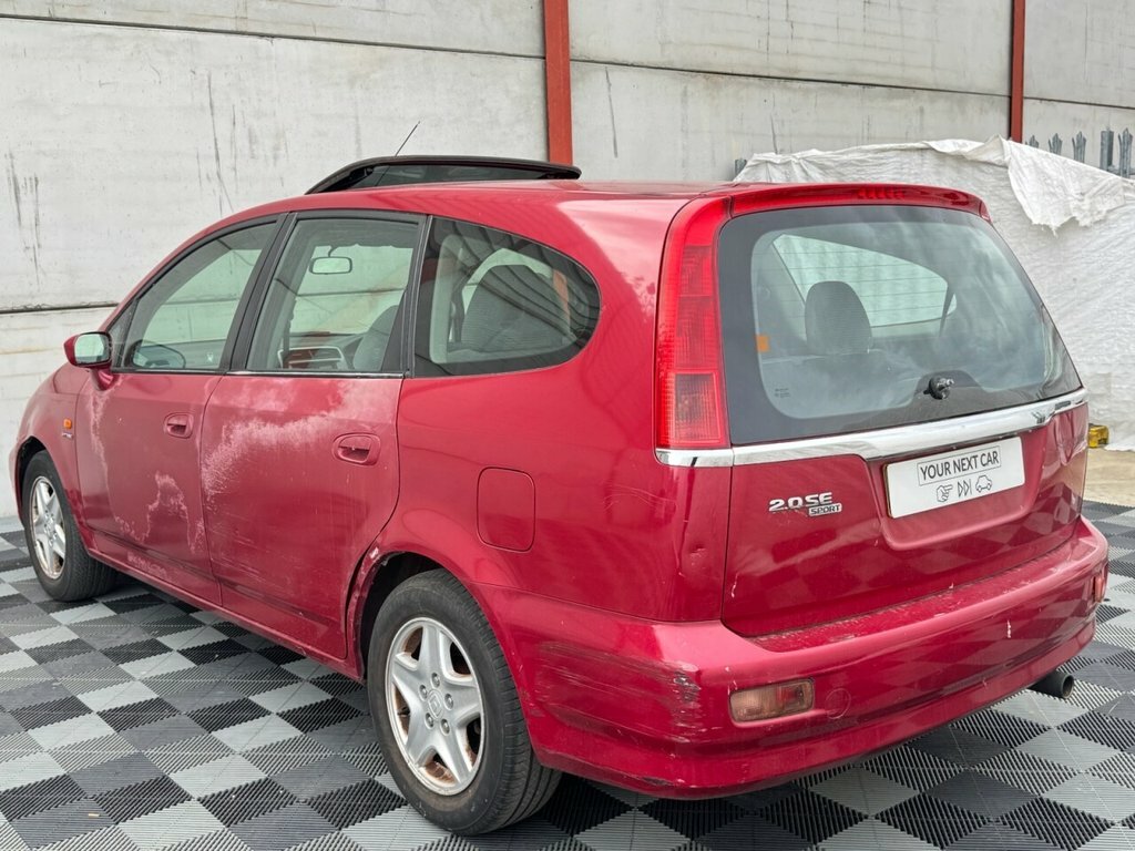 Honda Stream 1.7 I-vtec Se Black #8