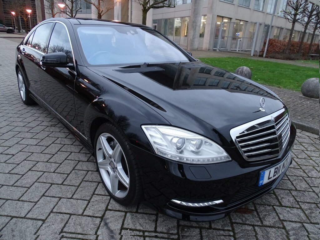 Mercedes-Benz S Class S500l 4dr Auto Black #2