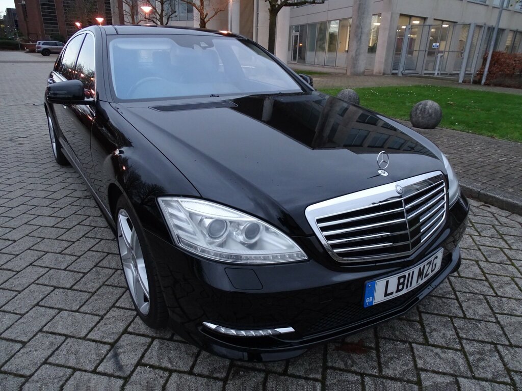 Mercedes-Benz S Class S500l 4dr Auto Black