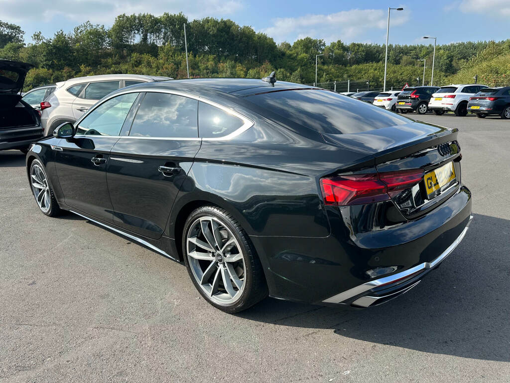 Audi A5 35 Tdi S Line S Tronic GL22OUK Black #3