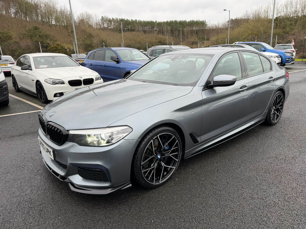 BMW 5 Series 530D M Sport LR70UPK Blue #5