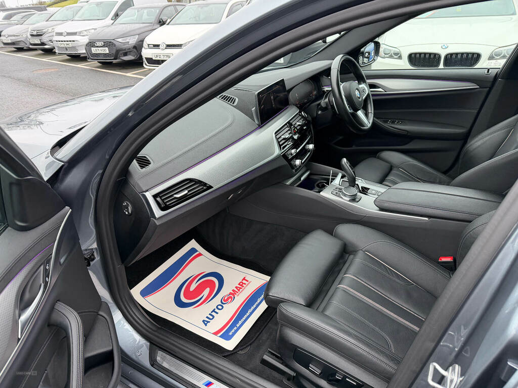 BMW 5 Series 530D M Sport LR70UPK Blue #3