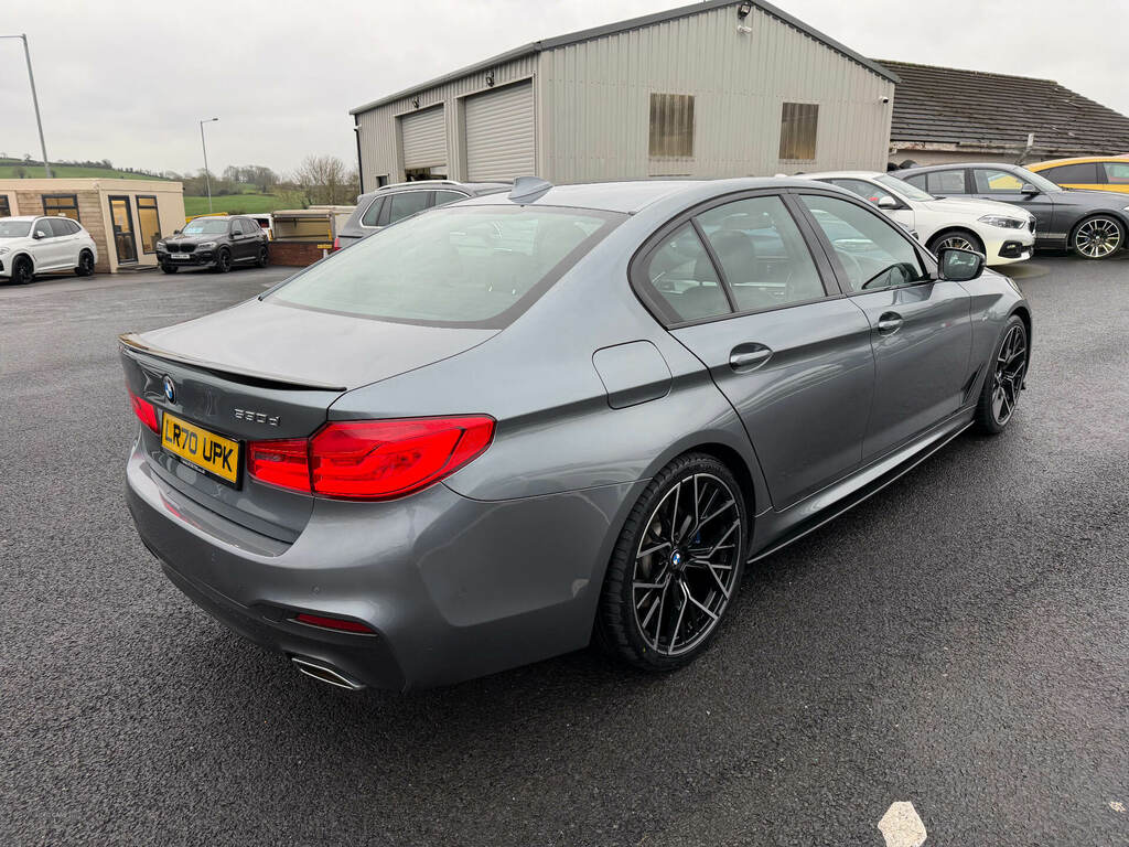 BMW 5 Series 530D M Sport LR70UPK Blue #2