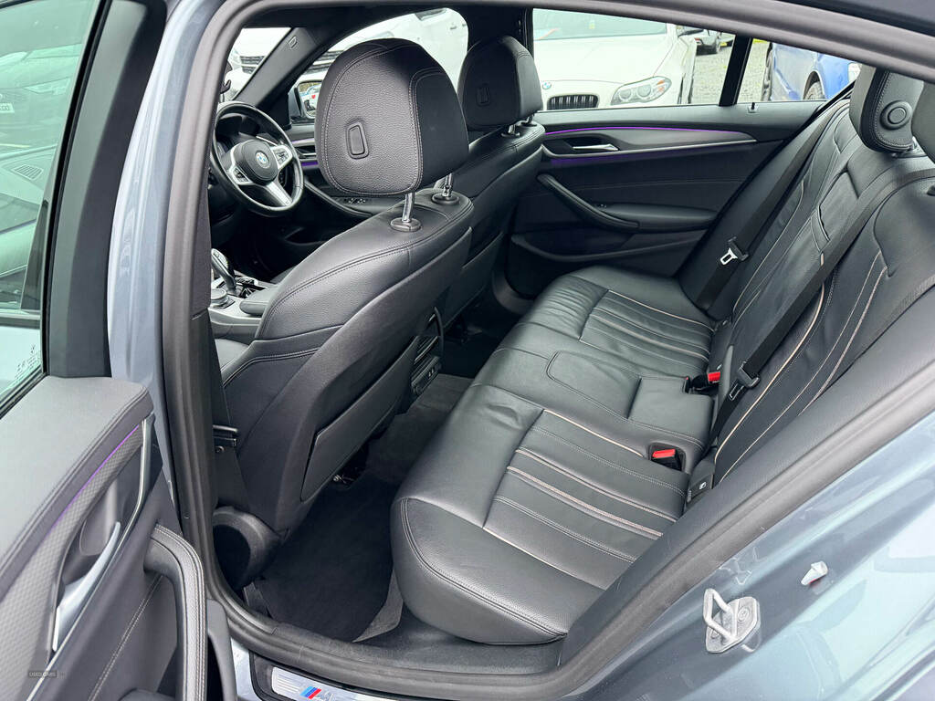 BMW 5 Series 530D M Sport LR70UPK Blue #6