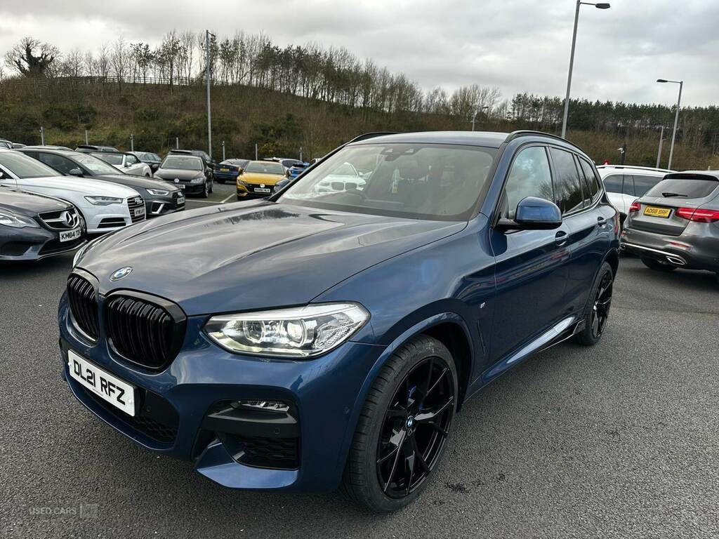 BMW X3 Xdrive20d Mht M Sport Step Blue