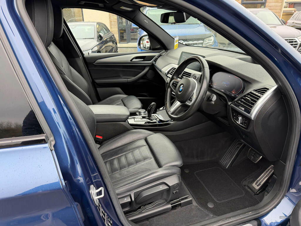 BMW X3 Xdrive20d Mht M Sport Step DL21RFZ Blue #4