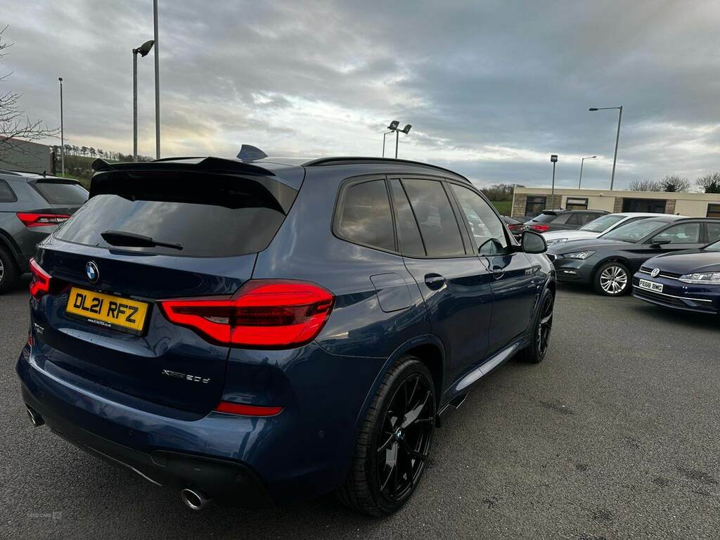 BMW X3 Xdrive20d Mht M Sport Step DL21RFZ Blue #6