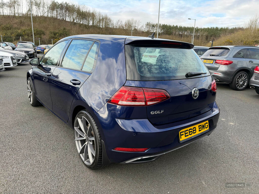Volkswagen Golf 1.6 Tdi Se Nav FE68BWG Blue #3
