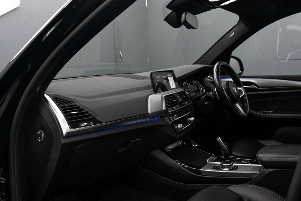 BMW X3 Xdrive 20D M Sport 4Wd GX68OGW Black #4