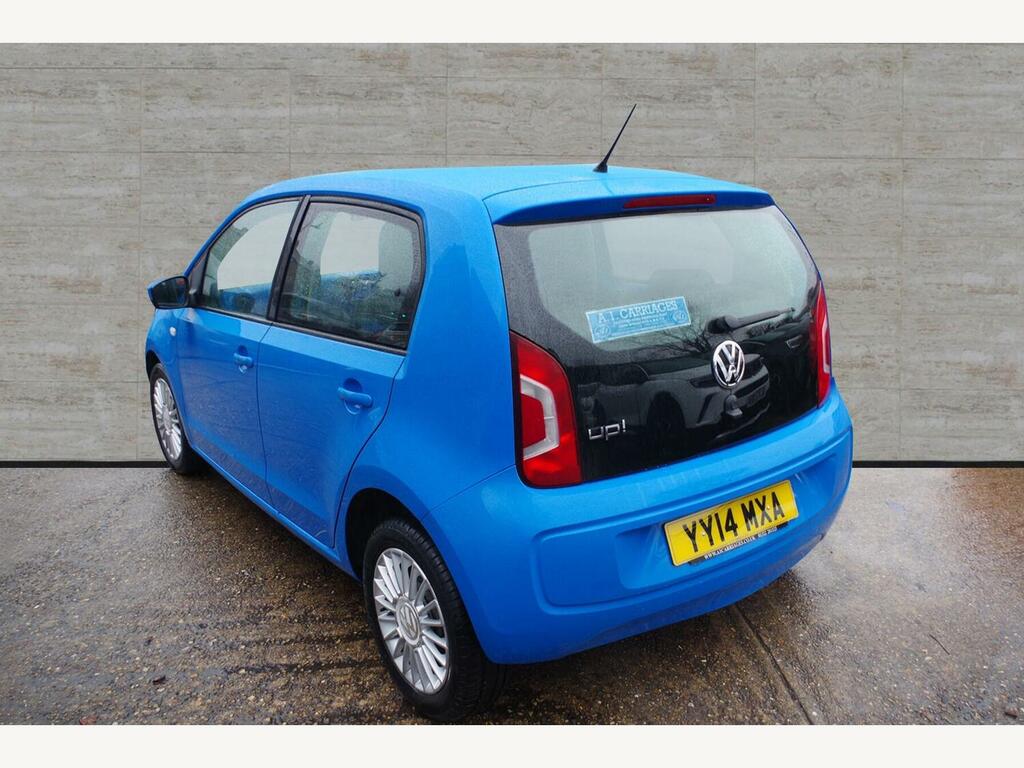 Volkswagen Up 1.0 High Up Euro 5 Hatchback YY14MXA Blue #4